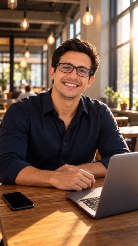 Retrato de Moises Molina